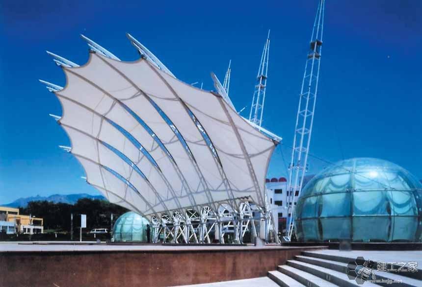 武夷山车棚膜结构网架